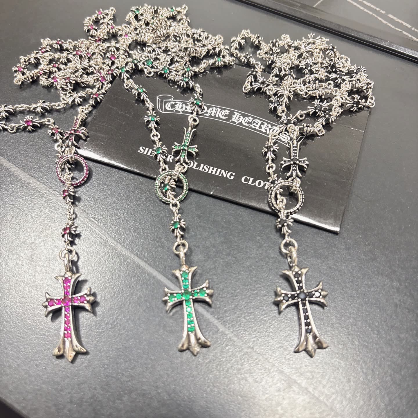 Chrome Hearts Charm Cross Necklace